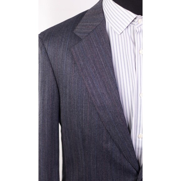 Nordstrom Chaps By Ralph Lauren Mens Virgin Wool Suit Blazer main color Gray 40 - Picture 6 of 12